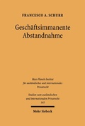 Bild: Gesch&auml;ftsimmanente Abstandnahme - Mohr Siebeck
