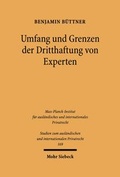 Bild: Umfang und Grenzen der Dritthaftung von Experten - Mohr Siebeck