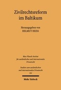 Bild: Zivilrechtsreform im Baltikum - Mohr Siebeck