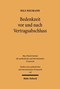 Bild: Bedenkzeit vor und nach Vertragsabschluss - Mohr Siebeck