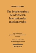 Bild: Der Sonderkonkurs des deutschen Internationalen Insolvenzrechts - Mohr Siebeck