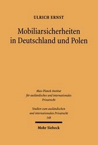 Bild: Mobiliarsicherheiten in Deutschland und Polen - Mohr Siebeck