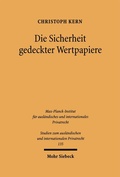 Cover: Die Sicherheit gedeckter Wertpapiere - Mohr Siebeck