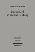 Cover: Marias Lied in Luthers Deutung - Mohr Siebeck