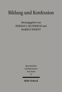 Abbildung von: Bildung und Konfession - Mohr Siebeck