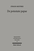 Abbildung von: De potestate papae - Mohr Siebeck