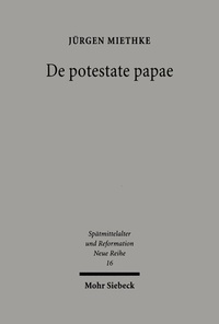 Abbildung von: De potestate papae - Mohr Siebeck