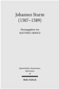 Cover: Johannes Sturm (1507-1589) - Mohr Siebeck