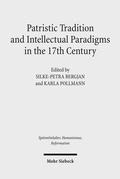 Cover: Patristic Tradition and Intellectual Paradigms in the 17th Century - Mohr Siebeck