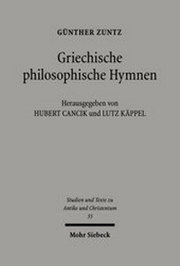 Abbildung von: Griechische philosophische Hymnen - Mohr Siebeck