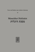 Cover: Massekhet Hekhalot - Mohr Siebeck