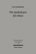 Cover: Die Apokalypse des Mose - Mohr Siebeck