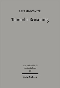 Enlarge image Cover: Talmudic Reasoning - Mohr Siebeck