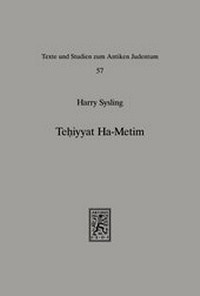 Abbildung von: Tehiyyat Ha-Metim - Mohr Siebeck