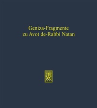 Enlarge image Cover: Geniza-Fragmente zu Avot de-Rabbi Natan - Mohr Siebeck