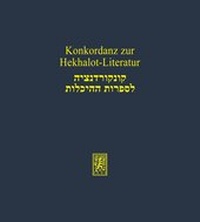 Abbildung von: Konkordanz zur Hekhalot-Literatur - Mohr Siebeck