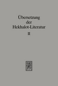 Abbildung von: UEbersetzung der Hekhalot-Literatur - Mohr Siebeck