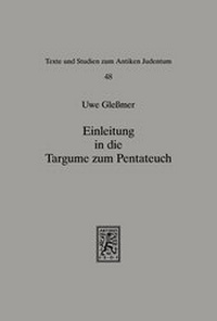 Abbildung von: Einleitung in die Targume zum Pentateuch - Mohr Siebeck