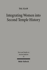 Abbildung von: Integrating Jewish Women into Second Temple History - Mohr Siebeck