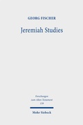 Cover: Jeremiah Studies - Mohr Siebeck