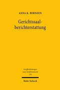 Cover: Gerichtssaalberichterstattung - Mohr Siebeck