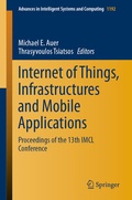 Cover: Internet of Things, Infrastructures and Mobile Applications - Springer
