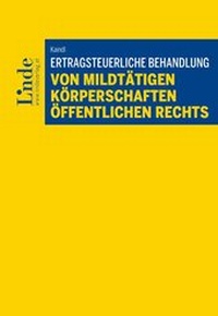 Abbildung von: Ertragsteuerliche Behandlung von mildtätigen Körperschaften öffentlichen Rechts - Linde