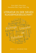 Cover: Literatur in der neuen Klassengesellschaft - Brill Deutschland