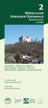Cover: Blatt 2, Vorderer N&ouml;rdlicher Odenwald - MeKi Landkarten