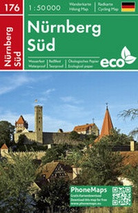 Abbildung von: Nürnberg Süd, Wander - Radkarte 1 : 50 000 - Freytag-Berndt und ARTARIA