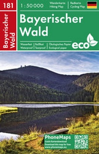 Abbildung von: Bayerischer Wald, Wander - Radkarte 1 : 50 000 - Freytag-Berndt und ARTARIA