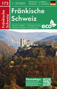 Abbildung von: Fränkische Schweiz, Wander - Radkarte 1 : 25 000 - Freytag-Berndt und ARTARIA