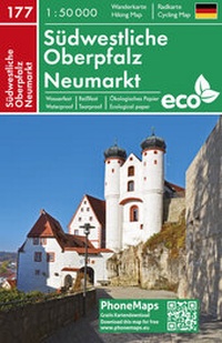 Abbildung von: Südwestliche Oberpfalz, Neumarkt, Wander - Radkarte 1 : 50 000 - Freytag-Berndt und ARTARIA