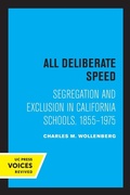 Cover: All Deliberate Speed - University of California Press
