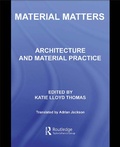 Cover: Material Matters - Routledge