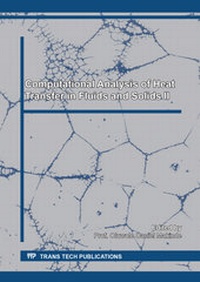 Enlarge image Cover: Computational Analysis of Heat Transfer in Fluids and Solids II - Trans Tech Publications Ltd