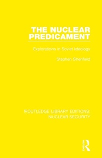 Enlarge image Cover: The Nuclear Predicament - Routledge