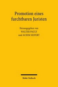 Abbildung von: Promotion eines furchtbaren Juristen - Mohr Siebeck
