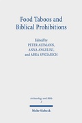 Cover: Food Taboos and Biblical Prohibitions - Mohr Siebeck