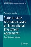 Abbildung von: State-to-state Arbitration based on International Investment Agreements - Springer