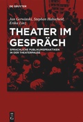 Cover: Theater im Gespr&auml;ch - De Gruyter