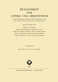Cover: Reallexikon f&uuml;r Antike und Christentum - Hiersemann, A