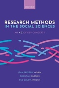 Cover: Research Methods in the Social Sciences: An A-Z of key concepts - Oxford University Press