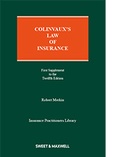 Cover: Colinvaux's Law of Insurance 1st Supplement - Sweet & Maxwell