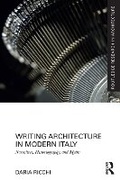 Cover: Writing Architecture in Modern Italy - Routledge