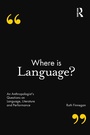 Cover: Where is Language? - Routledge