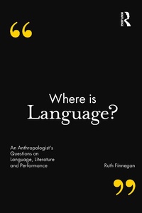 Abbildung von: Where is Language? - Routledge