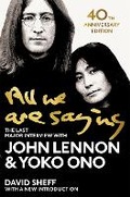 Cover: All We Are Saying - Pan Books