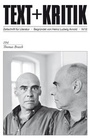 Cover: Thomas Brasch - edition text + kritik