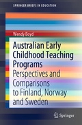 Cover: Australian Early Childhood Teaching Programs - Springer